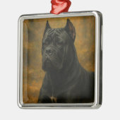 Cane Corso Metalen Ornament (Links)