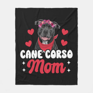 Cane Corso Moeder Fleece Deken