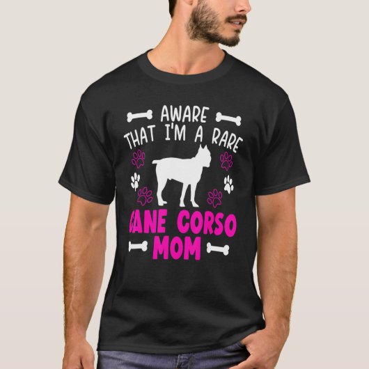 Cane Corso Moeder Hond Moeder Hond Ras Mastiff T-shirt (Voorkant)