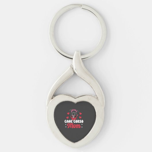 Cane Corso Moeder Sleutelhanger (Voorkant)