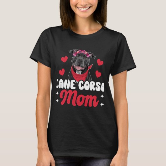 Cane Corso Moeder T-shirt (Voorkant)