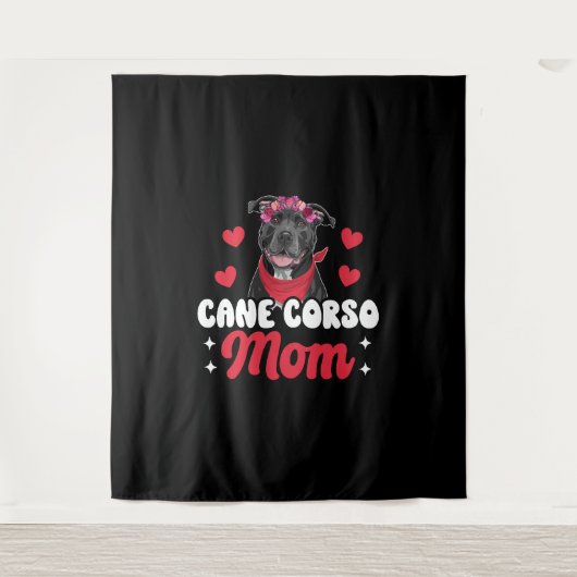 Cane Corso Moeder Wandkleed (Voorkant)