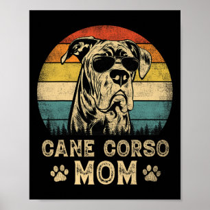 Cane Corso Mom Hondenliefhebbers Moederdag Poster