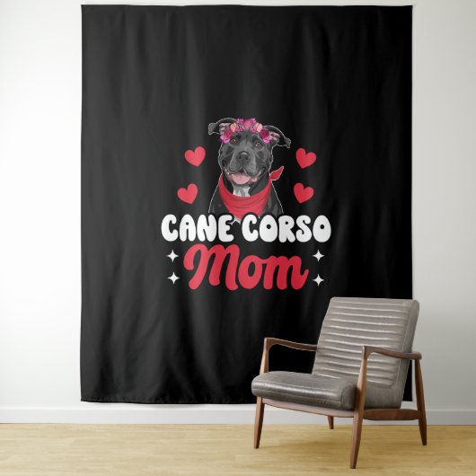Cane Corso Mom Wandkleed (In situ)
