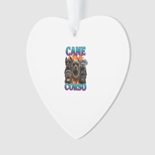 Cane Corso Ornament (voorkant)