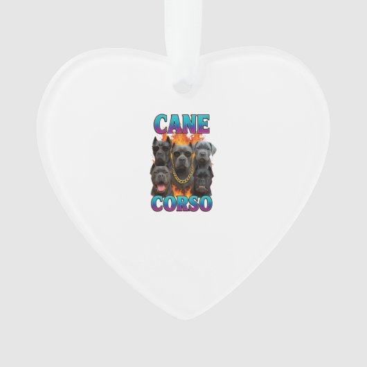Cane Corso Ornament (voorkant)