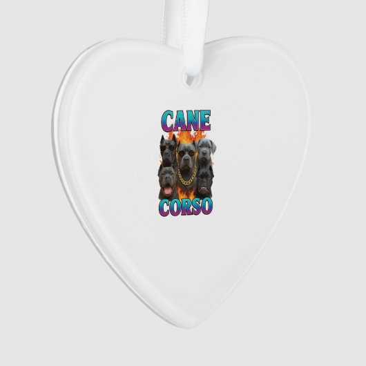 Cane Corso Ornament (voorkant)