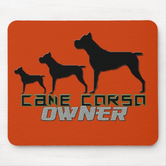 Cane Corso Owner Mousepad Muismat (Voorkant)