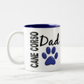 Cane Corso Pap 2 Tweekleurige Koffiemok (Links)