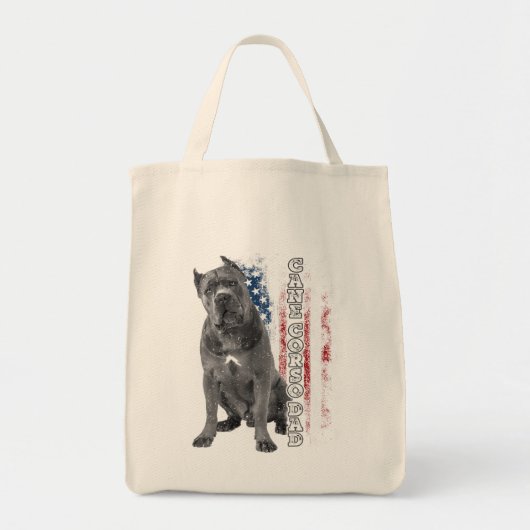 Cane Corso Papa Hondeneigenaar Italiaanse Mastiff  Tote Bag (Voorkant)