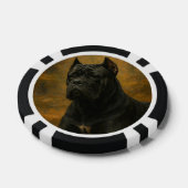 Cane Corso Poker Chips (Enkel)