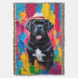 Cane Corso Pop Art Deken