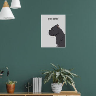 Cane Corso Portret Poster