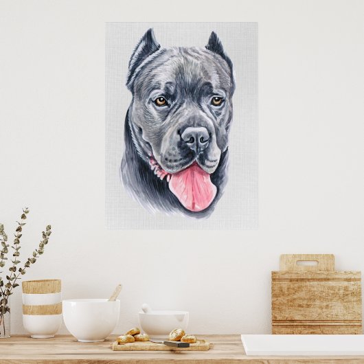 Cane Corso Poster (Keuken)