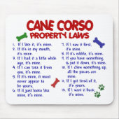 CANE CORSO Property Laws 2 Muismat (Voorkant)