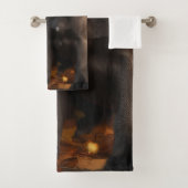 Cane Corso Puppy Herfst Delight Pompoen Bad Handdoek (Insitu)