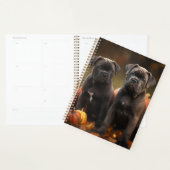Cane Corso Puppy Herfst Delight Pompoen Planner (Display)