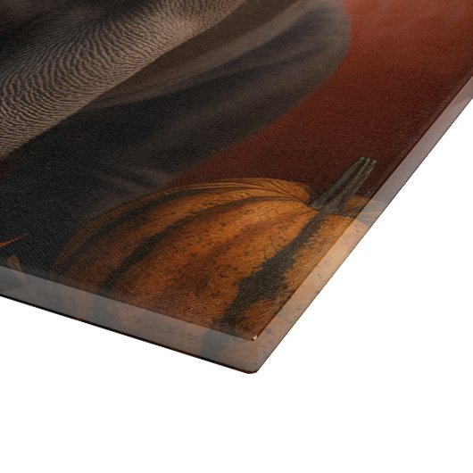 Cane Corso Puppy Herfst Delight Pompoen Snijplank (Hoek)