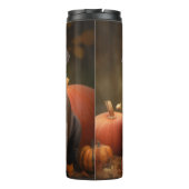Cane Corso Puppy Herfst Delight Pompoen Thermosbeker (Achterkant)