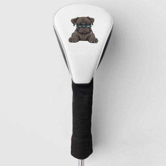 Cane Corso Puppy voor een Cane Corso eigenaar Golfheadcover (Voorkant)
