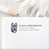Cane Corso Return Address Labels (Insitu)