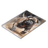 Cane Corso Running Ink Tekening Notitieboek (Linkerzijde)