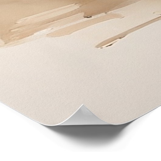 Cane Corso Running Ink Tekening Poster (Hoek)