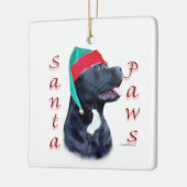 Cane Corso Santa Paws Keramisch Ornament (Links)