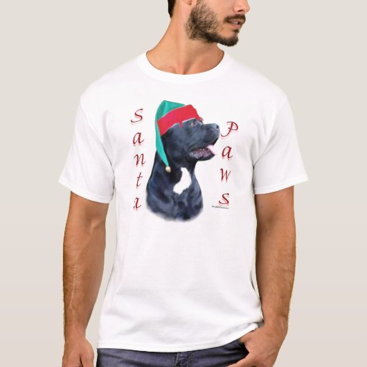 Cane Corso Santa Paws T-shirt (Voorkant)
