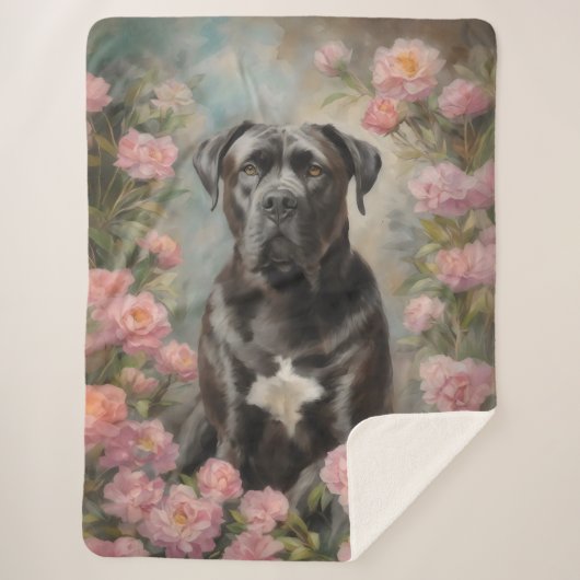 Cane Corso Sherpa Deken (Voorkant)