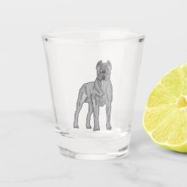 Cane Corso Shot Glas