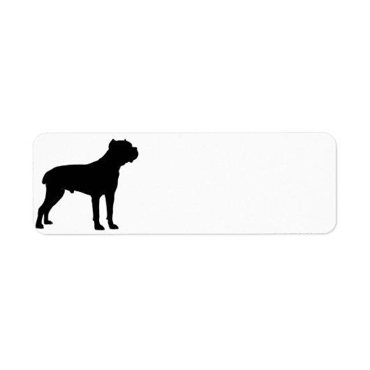 Cane Corso Silo.png Etiket (Voorkant)