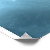 Cane Corso Snowy Sleigh Kerst Decor Poster (Hoek)