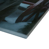 Cane Corso Snowy Sleigh Kerst Decor Snijplank (Hoek)