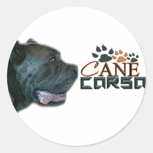Cane Corso Stickers (P) (Voorkant)