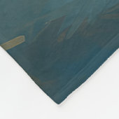 Cane Corso strand surfen schilderij Fleece Deken (Hoek)