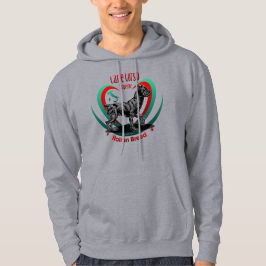 CANE CORSO Supreme Italiaanse ras Hoodie (Voorkant)