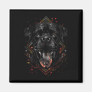 Cane Corso Tattoo Hondenliefhebber Mastiff Art Dog Magneet