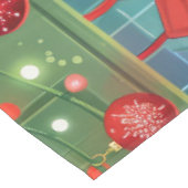 Cane Corso Vakantie Bakken: Feestelijke Kerst Tafelkleed (Gekanteld)