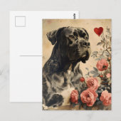 Cane Corso  Valentijnsdag Briefkaart (Voorkant / Achterkant)