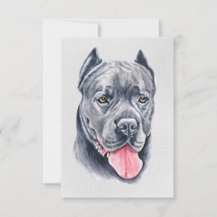Cane Corso Wenskaart Kaart