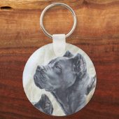 Cane Corso wGhost Sleutelhanger (Voorkant)
