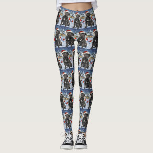 Cane Corso Winter Wonderland Kerstvreugde Leggings