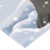 Cane Corso Winter Wonderland Kerstvreugde Tafelkleed (Gekanteld)