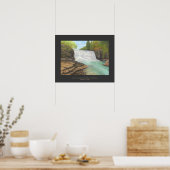 Cane Creek Cascades - Waterfall Art Print (Keuken)
