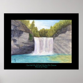 Cane Creek Herfsten - Herfst Creek Herfst State Pa Poster