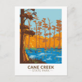 Cane Creek State Park Arkansas Briefkaart (Voorkant)