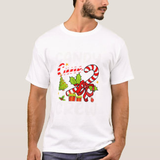 Cane Crew Santa Christmas Can T-shirt