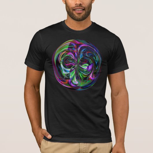Cane Magic Mandala - Fractal Shirt (Voorkant)