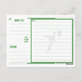 Cane Man Jamaica Briefkaart (Achterkant)